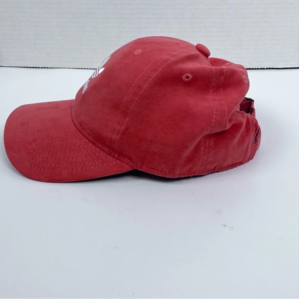 Adidas Women's Pink Strap Back Cap with Classsic Trefoil Logo One Size; Sports